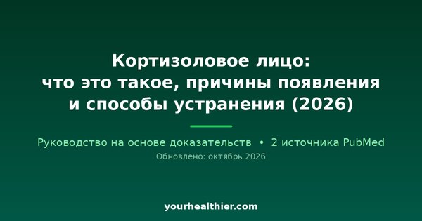 Кортизоловое лицо: что это такое, причины появления и способы устранения (2026)