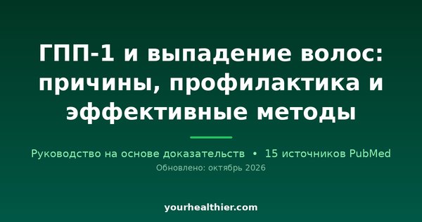ГПП-1 и выпадение волос: причины, профилактика и эффективные методы