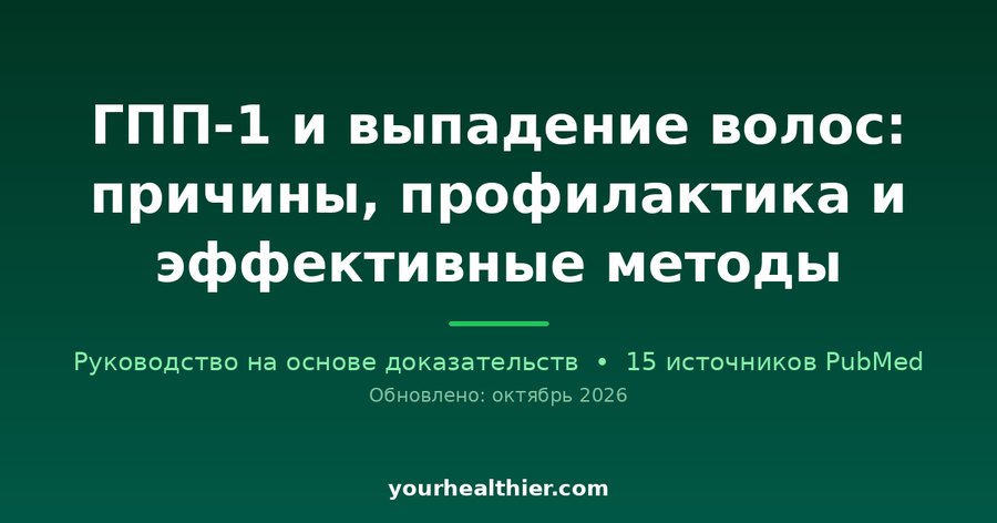 ГПП-1 и выпадение волос: причины, профилактика и эффективные методы