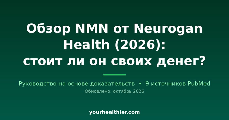 Обзор NMN от Neurogan Health (2026): стоит ли он своих денег?